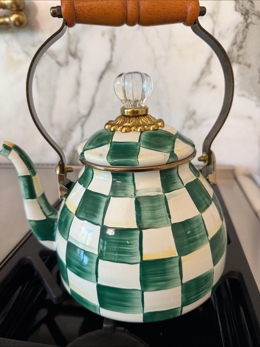 Mackenzie-Childs Tea Kettle - Picture 6 of 6